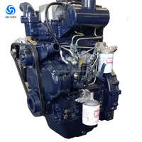 Moteur diesel multicylindre 4 temps refroidi par eau ZH2100/2105/2110D 40 CV avec démarrage électrique, pompe, roulement et fonctionnement facile XINCHEN