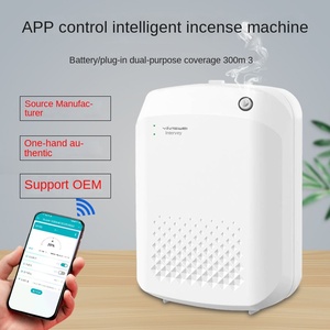 Treo Tường Hương Thơm Khuếch Tán Tinh Dầu Thơm Máy Ứng Dụng Điều Khiển Pin Hoạt Động Khử Mùi Atomization Tính Năng - Product Image 6