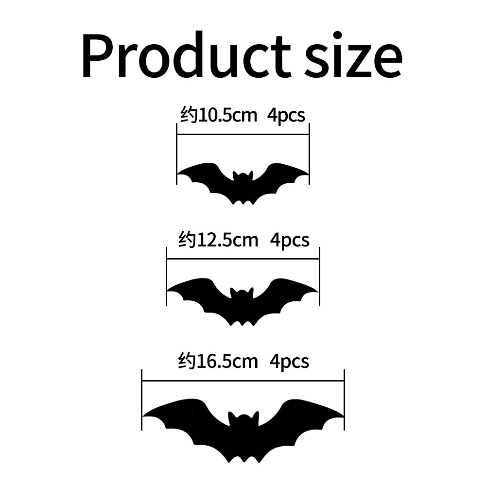 Purple Bat 12 pcs