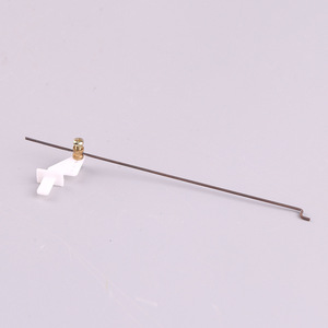<b>RC</b> Airplane Parts 1.2MM Steel Wire <b>Control</b> Rod For Fixed Wing Model Aircraft Steering Linkage Z Shape Metal Component - Product Image 2
