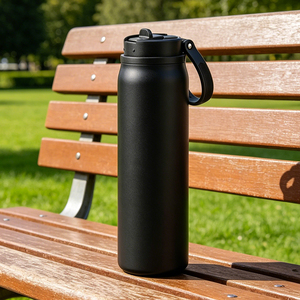 Custom Logo 32oz 1000ml Travel Double Wall Vacuum Flask BPA-Free Leak-Proof Sports Water Bottle stainless steel - Product Image 1