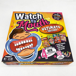 QY personnalisé imprimé en plastique famille jeu de société Durable Portable jeu de fête ensemble pour adultes enfants en gros - Product Image 3