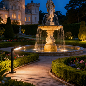 ไฟ<span class=keywords><strong>สวน</strong></span>กลางแจ้ง LED ทรงสี่เหลี่ยม 12 วัตต์ กันน้ำระดับ IP65 สำหรับลานบ้าน วิลล่า สนามหญ้า ไฟตกแต่งภูมิทัศน์สมัยใหม่ - Product Image 5