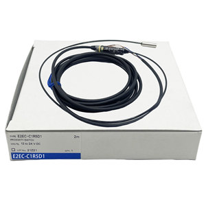 Nouveau capteur de proximité inductif cylindrique intégré E2EC-C1R5D1, détection blindée 12 mm, 1,5 mm - Product Image 4