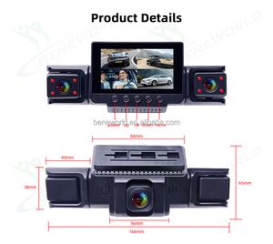 DashCam privado y patentado 3,0 "pulgadas G-Sensor 4 vías LCD <span class=keywords><strong>Car</strong></span> Recorder <span class=keywords><strong>DVR</strong></span> - Product Image 3