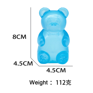 Hot Selling TPR Animal Kneading Maltose Colorful Bear Pressure Release Squishy <b>Squeeze</b> Decompression Toys for Kids Adults - Product Image 6