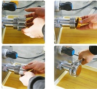 Petite machine à pâtes italienne fraîche pour restaurant commercial, machine à nouilles automatique, machine à fabriquer des macaronis et des spaghettis