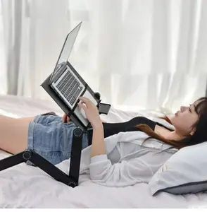 2020 뜨거운 판매 조절 접이식 컴퓨터 책상 노트북 스탠드 침대 사무실 가정용 노트북 홀더