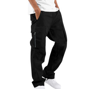 Pantalons cargo pour hommes de qualité supérieure avec des poches utilitaires profondes - Product Image 1