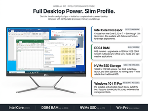 PC All-in-One OEM Personalizzato da 24 Pollici con Piattaforma di Gestione Cloud, Sistema di Ripristino Automatico, <span class=keywords><strong>Computer</strong></span> per Istruzione Scolastica, Thin Client AIO PC - Product Image 3
