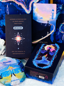 Beacon <span class=keywords><strong>Tarot</strong></span> Kart Seti 78 Kart Özel Wind Fanwei Star Ling Şifa Masa Oyunu - Product Image 1