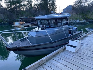 Bateaux de pêche en aluminium Gospel Boats de 7,5 m (25 pieds), bateau de croisière à cabine centrale facile à naviguer avec <span class=keywords><strong>un</strong></span> chemin de marche autour du bateau, <span class=keywords><strong>prix</strong></span> <span class=keywords><strong>d</strong></span>'usine - Product Image 6