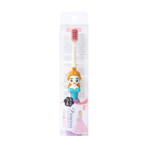 Cepillo de Dientes para Bebés con Diseño 3D de Princesa y Príncipe, Cerdas Suaves en Espiral, Empaquetado Individualmente, Personalizable - Product Image 2