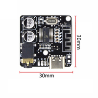 Type-C Port MP3 Récepteur audio de voiture Module de carte de décodage Modification sans fil Pilote d'alimentation pour haut-parleur