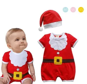 Kids Jumpsuits Christmas Designer Cloth Sets Baby Unisex Cute Jumpers Of Wholesale