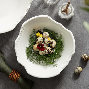 Grande Ciotola per Zuppa in Pietra Quarzata Prodotta a Quanzhou, Ciotola per Noodle in Ceramica per Uso Domestico, Stoviglie di Alta Gamma in Stile Giapponese, Ciotola dall'Alta Estetica - Product Image 3