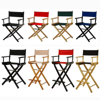 2024 Feistel Portable Voyage Inclinable Pliable Directeur Chaise Couverture Personnaliser Moderne Chaise Pliante En Bois