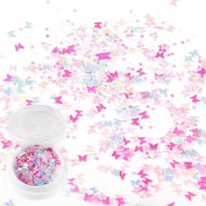<span class=keywords><strong>Glitter</strong></span> misto esagonale/quadrato/a forma di fibra/a forma di rombo, paillettes iridescenti grosse da 1 kg per resina e nail art - Product Image 3