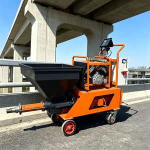 Machine à mortier haute performance pour le lissage des sols dans les usines - Product Image 1