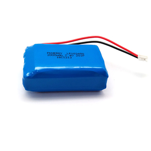 充電式リチウムポリマー電池 <span class=keywords><strong>LP103450</strong></span> 1800mAh 2000mAh 7.4V GPS POS機器用 - Product Image 1