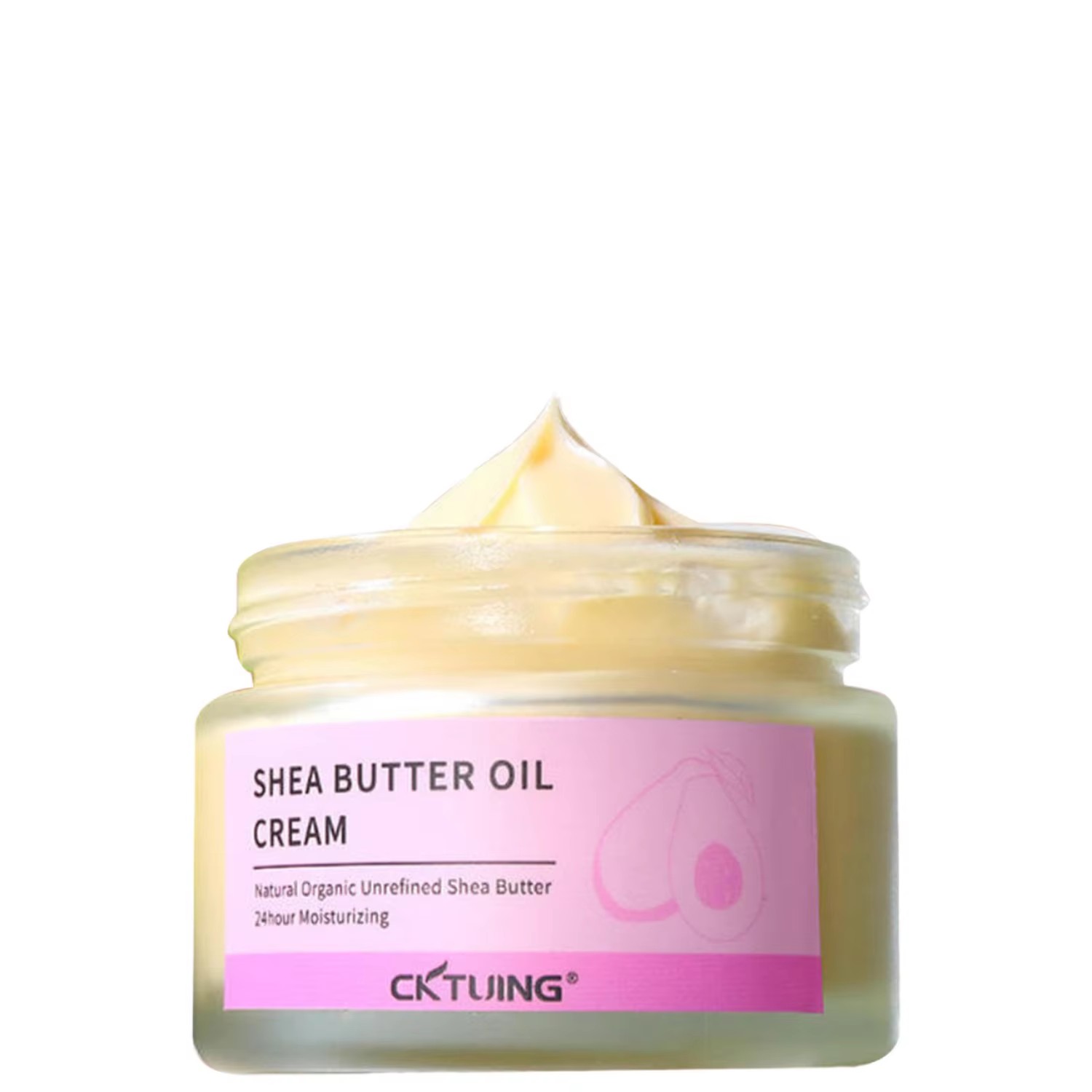 Cocoa Body Cream Shea Butter Hyaluronic Acid Vitamin C for Hand Foot Daily Care-Anti-Wrinkle All Skin Types Private Label
