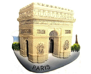 Résine 3D <span class=keywords><strong>Monument</strong></span> Paris Réfrigérateur Aimant - Product Image 1
