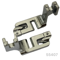 Accessoires de machine à coudre de haute qualité de marque taïwanaise, pied ourleur en fer haute précision 1/8 à tige basse pour usage domestique, certifié