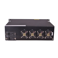 Amplificateur EDFA à 64 ports, 1550 nm, dopé à l'erbium, pour rack 2U FTTX WDM