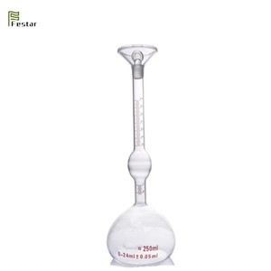 El mejor vendedor Le <span class=keywords><strong>Chatelier</strong></span> Matraz de gravedad específica para cemento de gravedad específica Arena de cal/Matraz de gravedad específica Le <span class=keywords><strong>Chatelier</strong></span> - Product Image 2