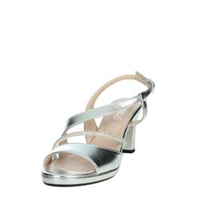Sandalias de Tacón Alto Cinzia Soft Donna en Color Plateado - Product Image 5
