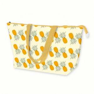 Stylish and <b>Lovely</b> Waterproof Polyester Tote Beach Bags Custom Printing for Summer and Spring - Product Image 3