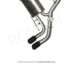 2020 G20 M340i Catback Valvetronic Exhaust System Valved Muffler for BMW G22 M440i B58 3.0T Remote Control - Product Image 3