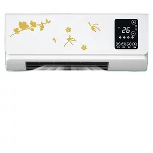 Calefacción eléctrica por control remoto para sala de estar, calefactor de escritorio con panel base de 2000-1800W con temporizador de bajo ruido, PTC, gran oferta