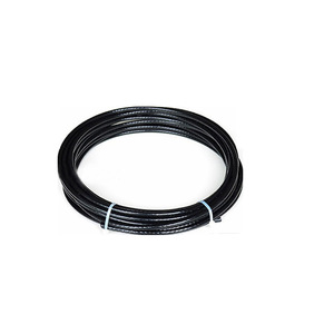 Corde en acier inoxydable noir, 50 mètres par rouleau, durable et flexible, pour usage en balcon - Product Image 2