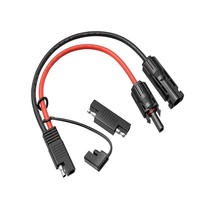 Connecteur de câble de panneau solaire étanche automobile 12V IP67 pour adaptateur d'amarrage photovoltaïque mâle femelle noyau intérieur 50A évalué 4P