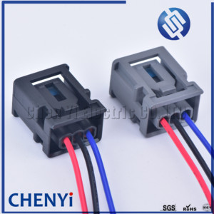 3-poliger 2,2-mm-Zündspule-Hochspannungsstecker für SPULE 1W7T-14A464-MA links und rechts mit Kabel - Product Image 2