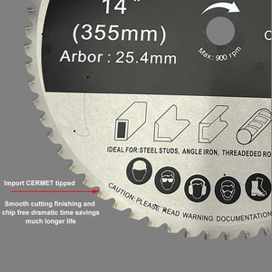 Nhà Máy bán hàng trực tiếp Cermet Tipped cắt kim loại Thông tư Lưỡi cưa thép carbon cắt - Product Image 2