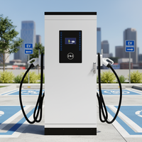 Nouveau modèle NECS 4003 60 120 160 kW Chargeur EV DC à montage au sol avec 2 pistolets Interface CCS2 Certifié IP54 CE avec OCPP WIFI