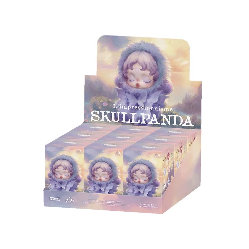 POPMART SKULLPANDA L’impressionnismeボックス Skullpanda L'impressionnisme - Plush Pendant - Blind Box