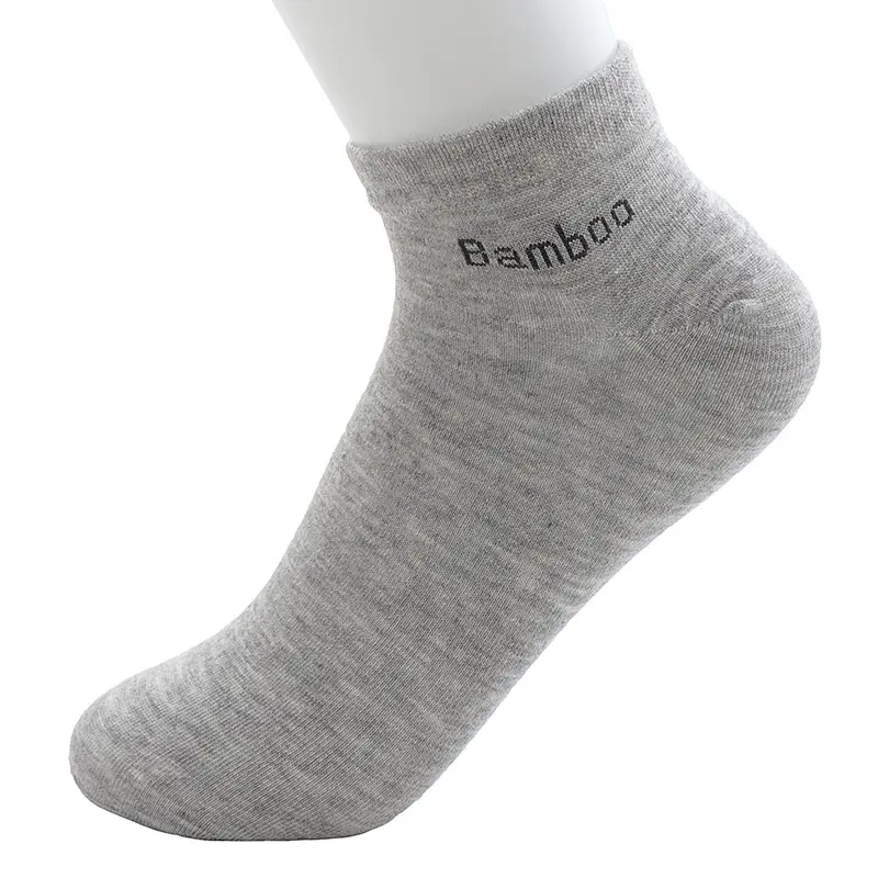 Toptan destek örnek özel logo nefes emme-ter düz renk yumuşak çorap