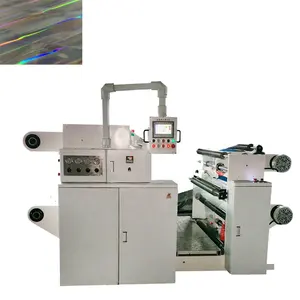 Plastic hot stamping film Seamless Hologram Plastic Film holographic embossing machine for PET BOPP