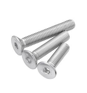 316 paslanmaz çelik Din7991 havşa altıgen altıgen soket düz kafa altıgen makine vidaları M2 M3 M4 <span class=keywords><strong>8mm</strong></span> küçük vida - Product Image 2