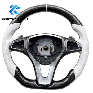 Volante de Fibra de Carbono y Alcántara Personalizado para <span class=keywords><strong>Aston</strong></span> <span class=keywords><strong>Martin</strong></span> DBX DB9 V8 DB5 DB6 DB7 DB11, Volante de Carreras Vantage Convertible - Product Image 4