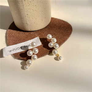 Boucles <span class=keywords><strong>d</strong></span>'oreilles en perles de <span class=keywords><strong>raisin</strong></span>, nouvelles boucles <span class=keywords><strong>d</strong></span>'oreilles pour femmes - Product Image 2