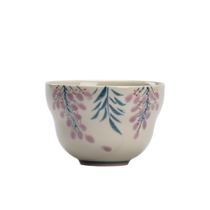 <span class=keywords><strong>Tazza</strong></span> <span class=keywords><strong>da</strong></span> tè in ceramica Kung Fu dipinta a mano Master Cup Grass frassino moderno con fiori per una <span class=keywords><strong>tazza</strong></span> <span class=keywords><strong>da</strong></span> tè femminile personale - Product Image 6
