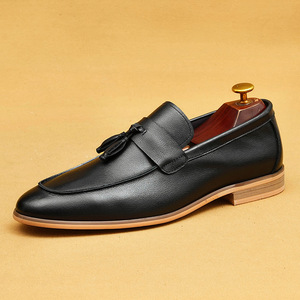 Chaussures en cuir élégantes et respirantes pour le bureau et les occasions décontractées, chaussures en cuir pour hommes sur mesure haut de gamme - Product Image 6
