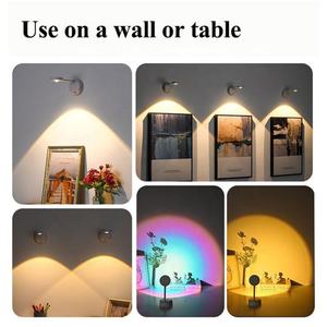 Nueva Lámpara de Gabinete Inalámbrica con Rotación de 360°, Foco LED Recargable con Sensor de Movimiento, Lámpara de Pintura, Lámpara de Atardecer Recargable - Product Image 6