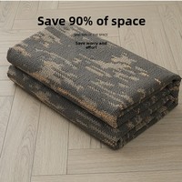 Tapis et couverture de salon en velours uni, à boucles, épaissi, pliable, imperméable, anti-salissure, résistant à la saleté, découpable