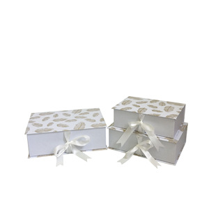 Vàng Dập hình chữ nhật hộp quà tặng lông Flap ba bộ hoa vĩnh cửu tùy chỉnh OEM Biển Logo UV lợi thế xà phòng quà tặng bao bì - Product Image 6