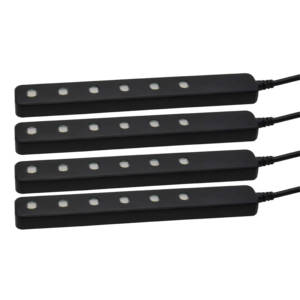 RGBW LED Car Footwell Lights with 4-Way Splitter & Triple <b>Control</b> Modes - Product Image 6